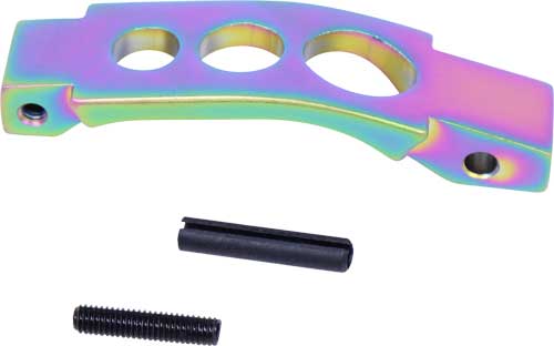 Guntec Ar15 Enhanced Trigger - Guard Rainbow Coated Pvd 1