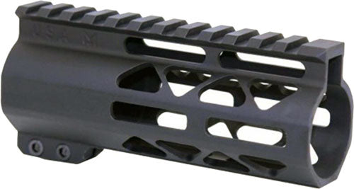 Guntec Air-lok Handguard - 5" M-lok Black