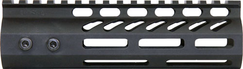 Guntec Ultra Light Handguard - 7" M-lok Black