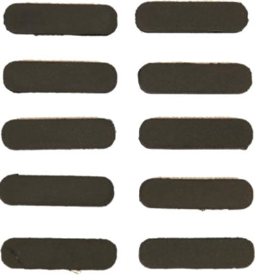 Guntec Rubber Insert Covers - 10pk M-lok Black
