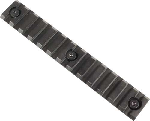 Guntec Removable Accy Rail - 5" Keymod Black
