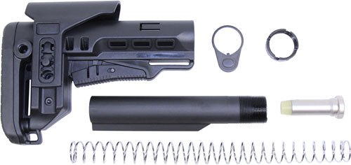 Guntec Multi Cal Collapsible - Stock Set W/adj Cheek Riser