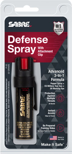 Sabre 3-n-1 Spray Pocket Unit - W/clip 22gr 3