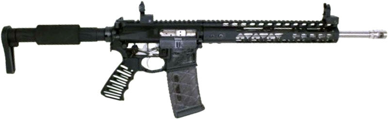 Guntec Ult Light Skeletonized - Pistol Grip Blk 3