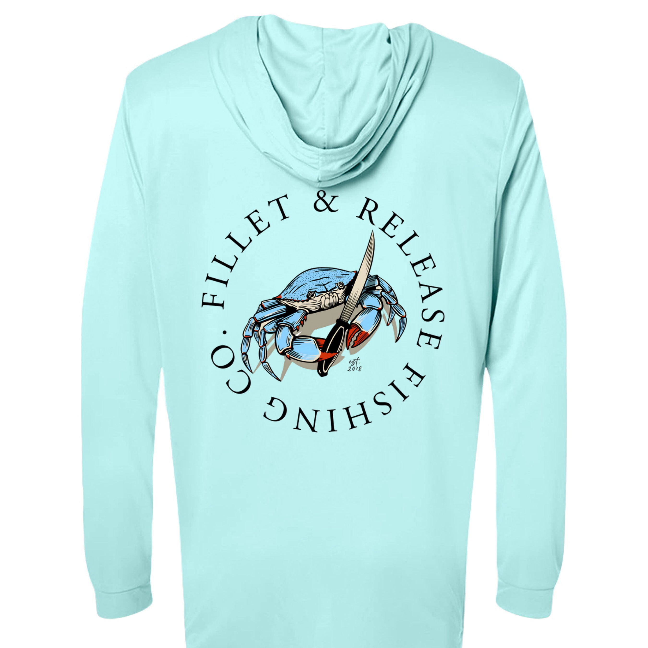 Aqua Blue - BACK