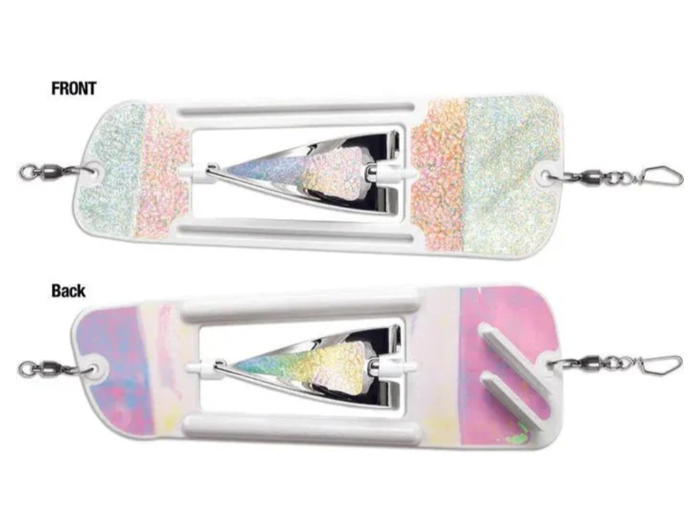 Luhr-Jensen Coyote Everglow Cyclone Flasher 3