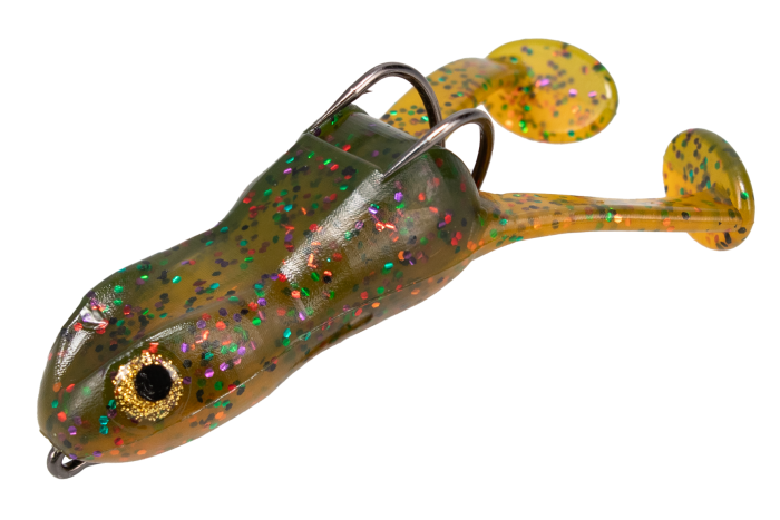 Frog Factory Ribbit Top Toad Pre-Rigged Hollow Body Frog - 2 Pack 3
