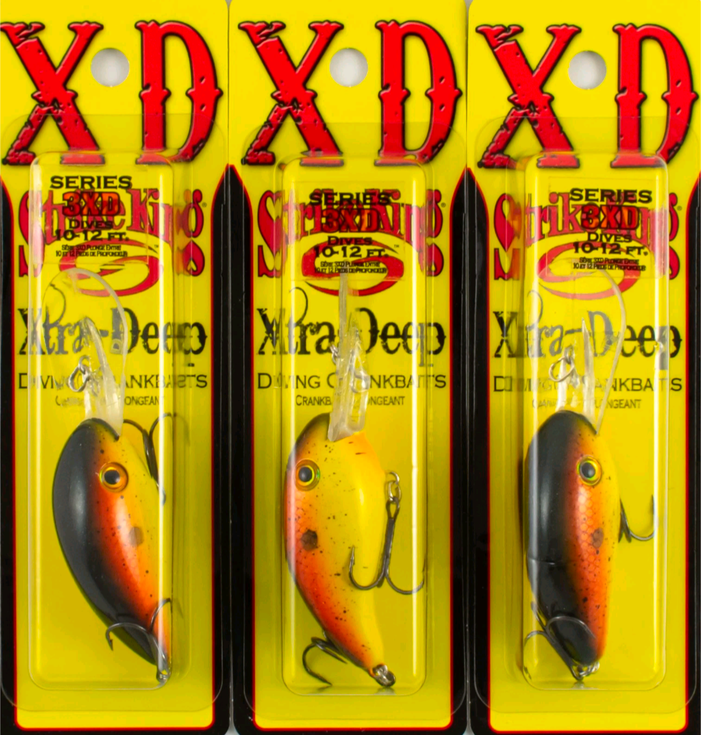 Strike King Pro Model 3XD Crankbaits