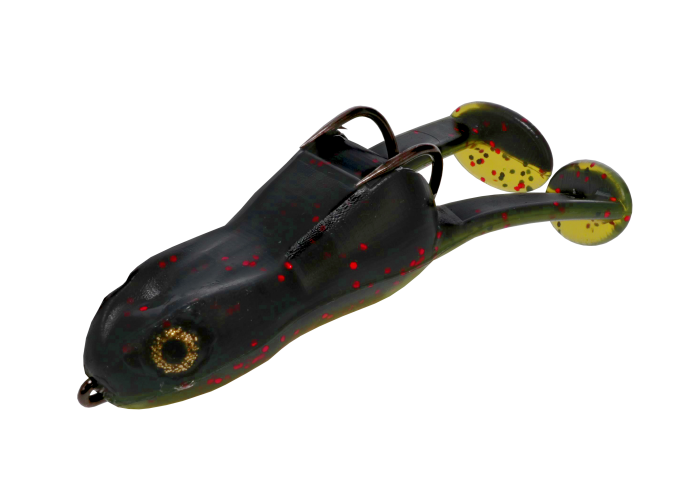 Frog Factory Ribbit Top Toad Pre-Rigged Hollow Body Frog - 2 Pack 8
