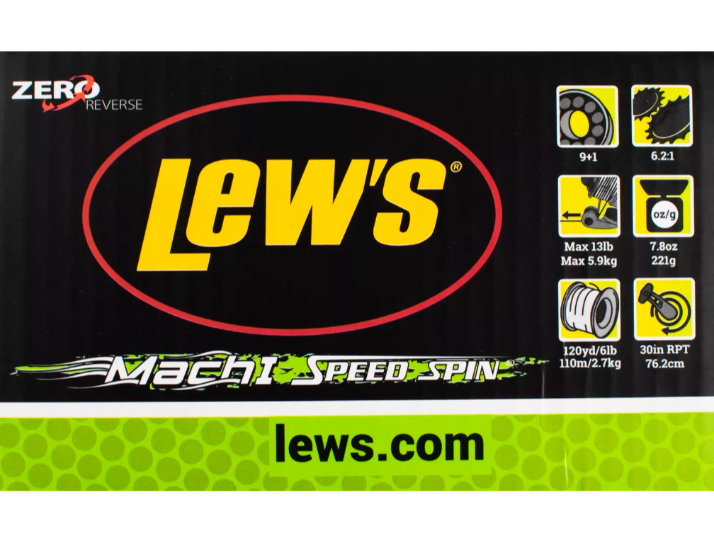 Lew's MH100A Mach I Spinning Reel 4
