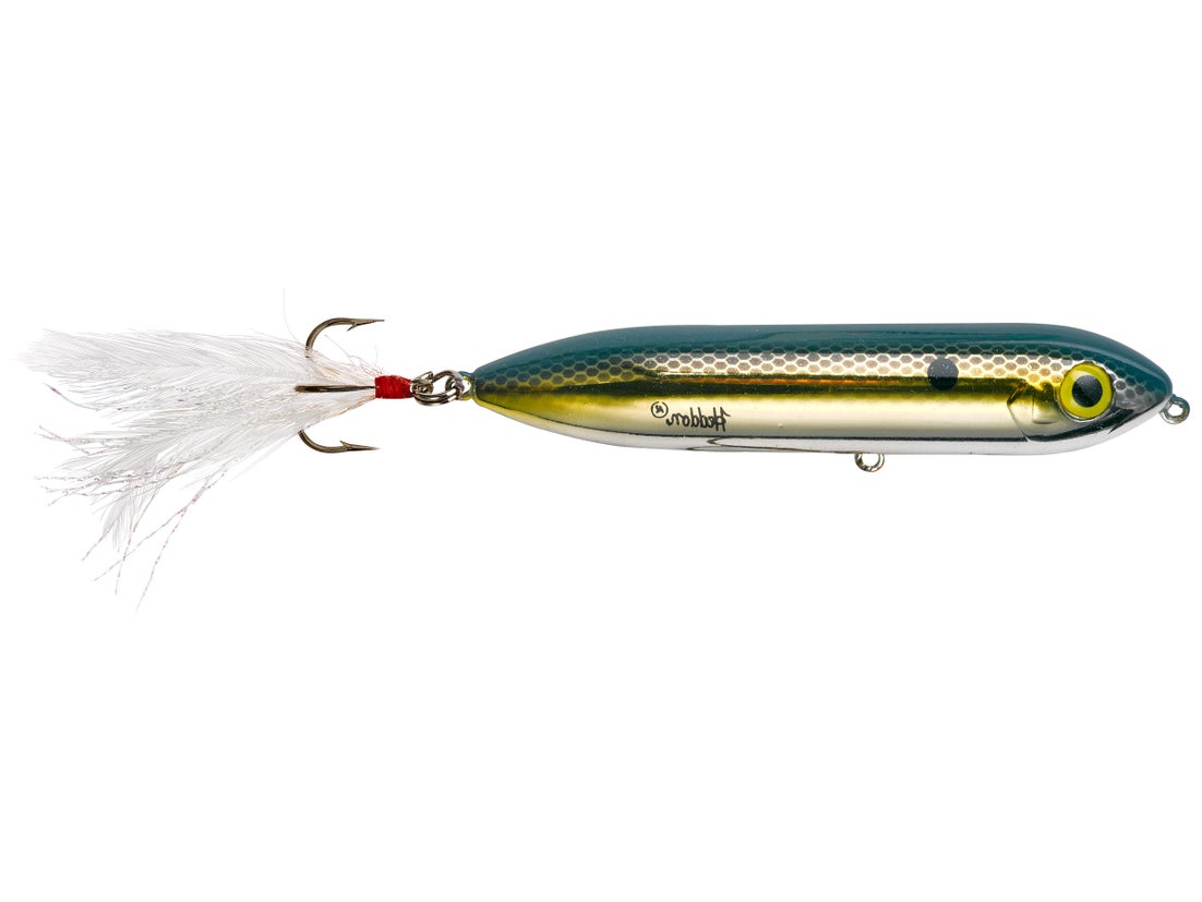 Heddon Feathered Treble Super Spook Walking Bait 6