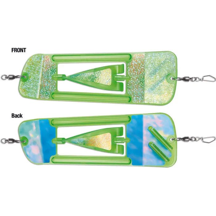 Luhr-Jensen Coyote Everglow Cyclone Flasher 4