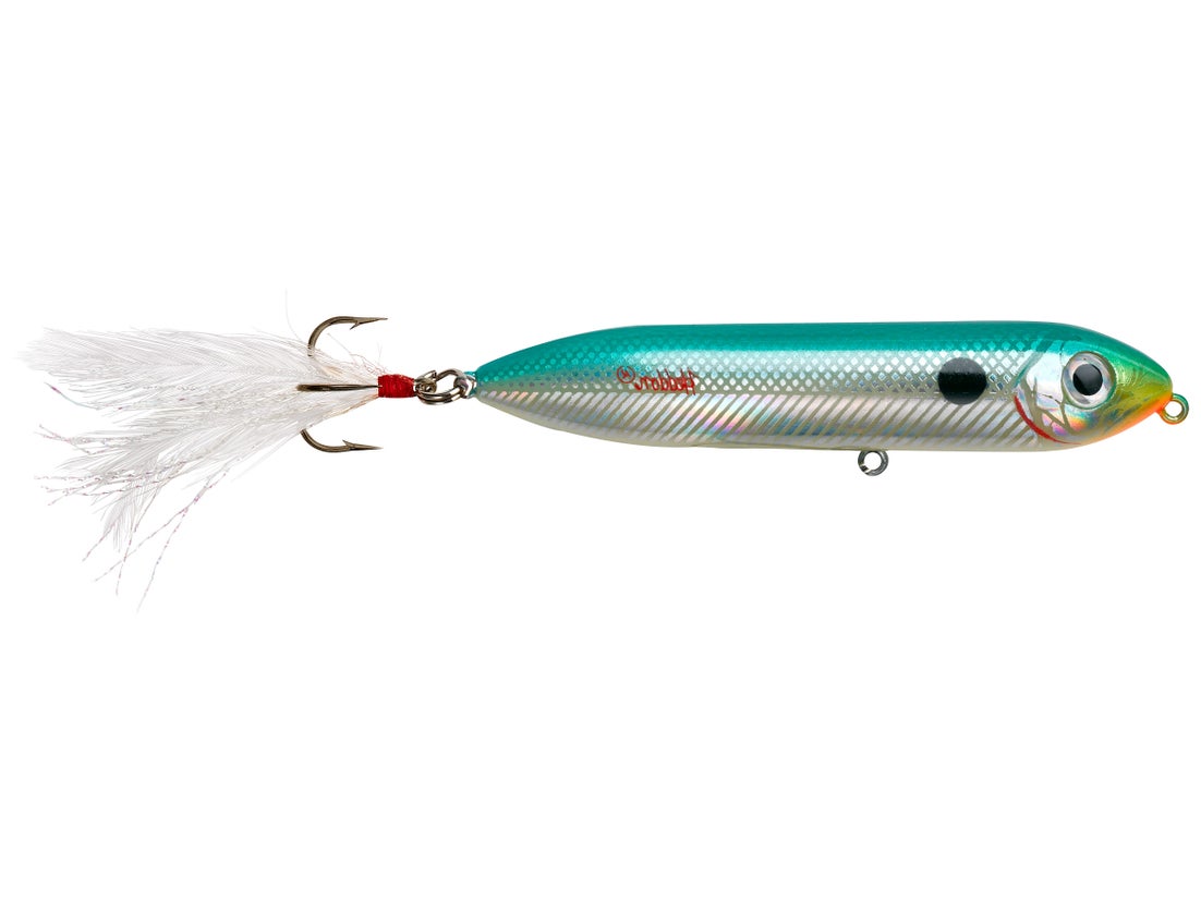 Heddon Feathered Treble Super Spook Walking Bait 4
