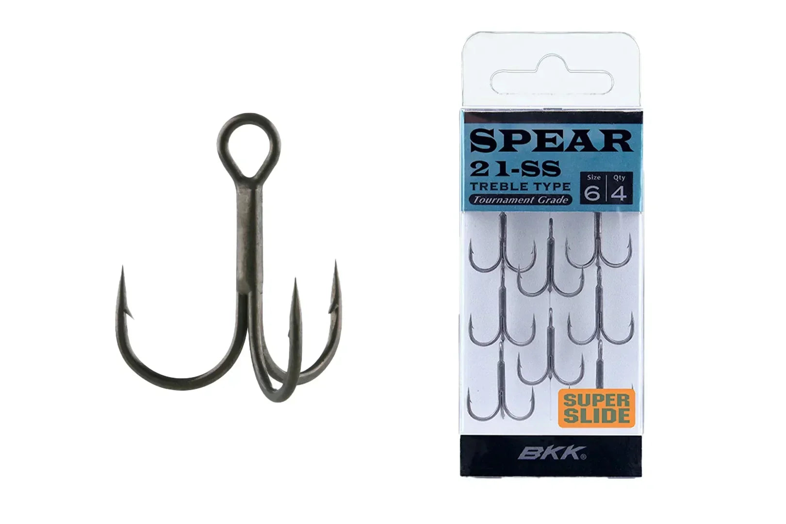 BKK Spear 21 SS Treble Hooks 1