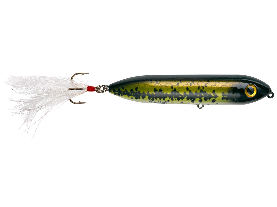 Heddon Feathered Treble Super Spook Walking Bait 3