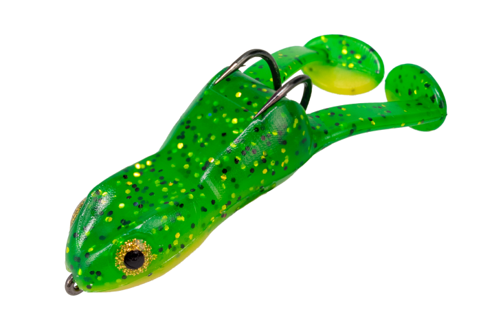 Frog Factory Ribbit Top Toad Pre-Rigged Hollow Body Frog - 2 Pack