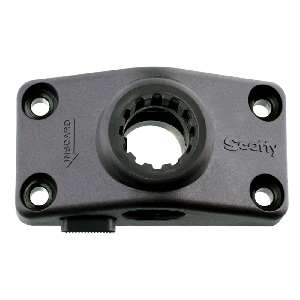 Scotty 241 Locking Combination Side or Deck Mount - Black [241L-BK] 3