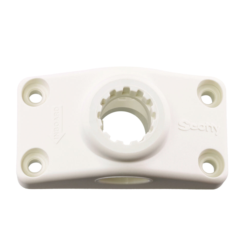 Scotty Combination Side / Deck Mount - White [241-WH] 3
