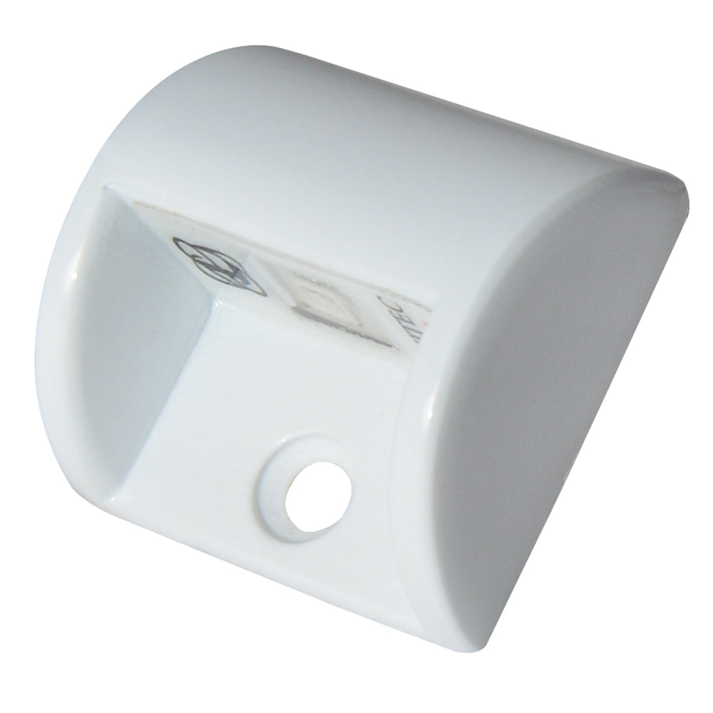 Lumitec Andros - Courtesy Light - White Powder Coat Finish - Blue Non-Dimming [101047] 3