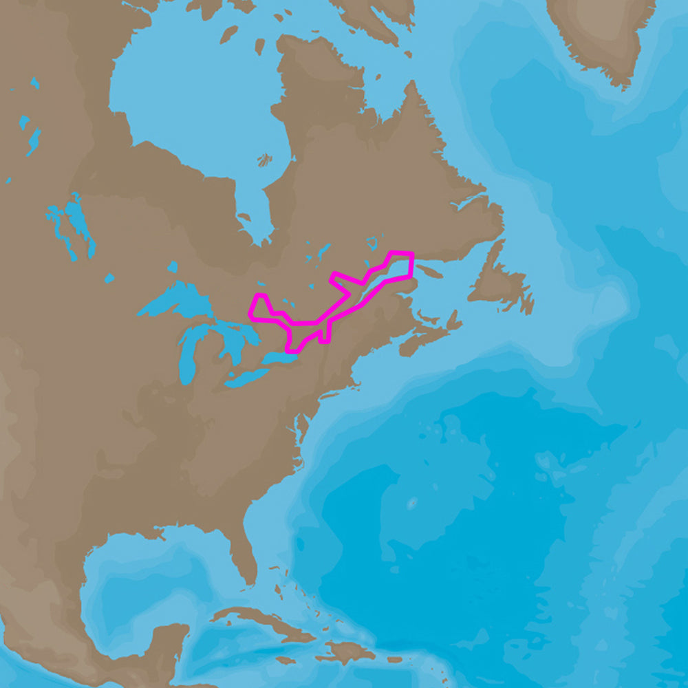 C-MAP  4D NA-D935 St Lawrence River [M-NA-D935-MS] 1