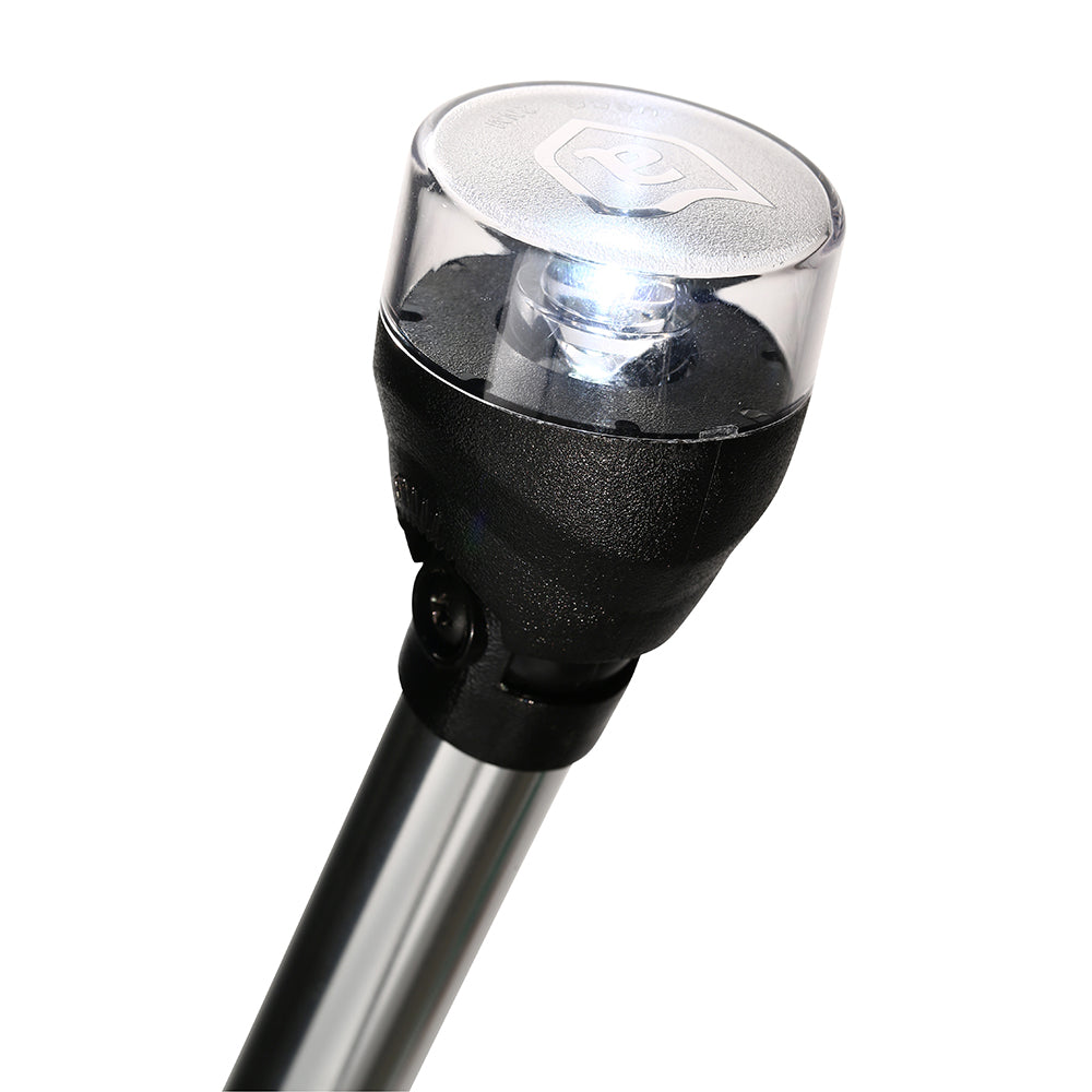 Attwood LED Articulating All Around Light - 42" Pole [5530-42A7] 3