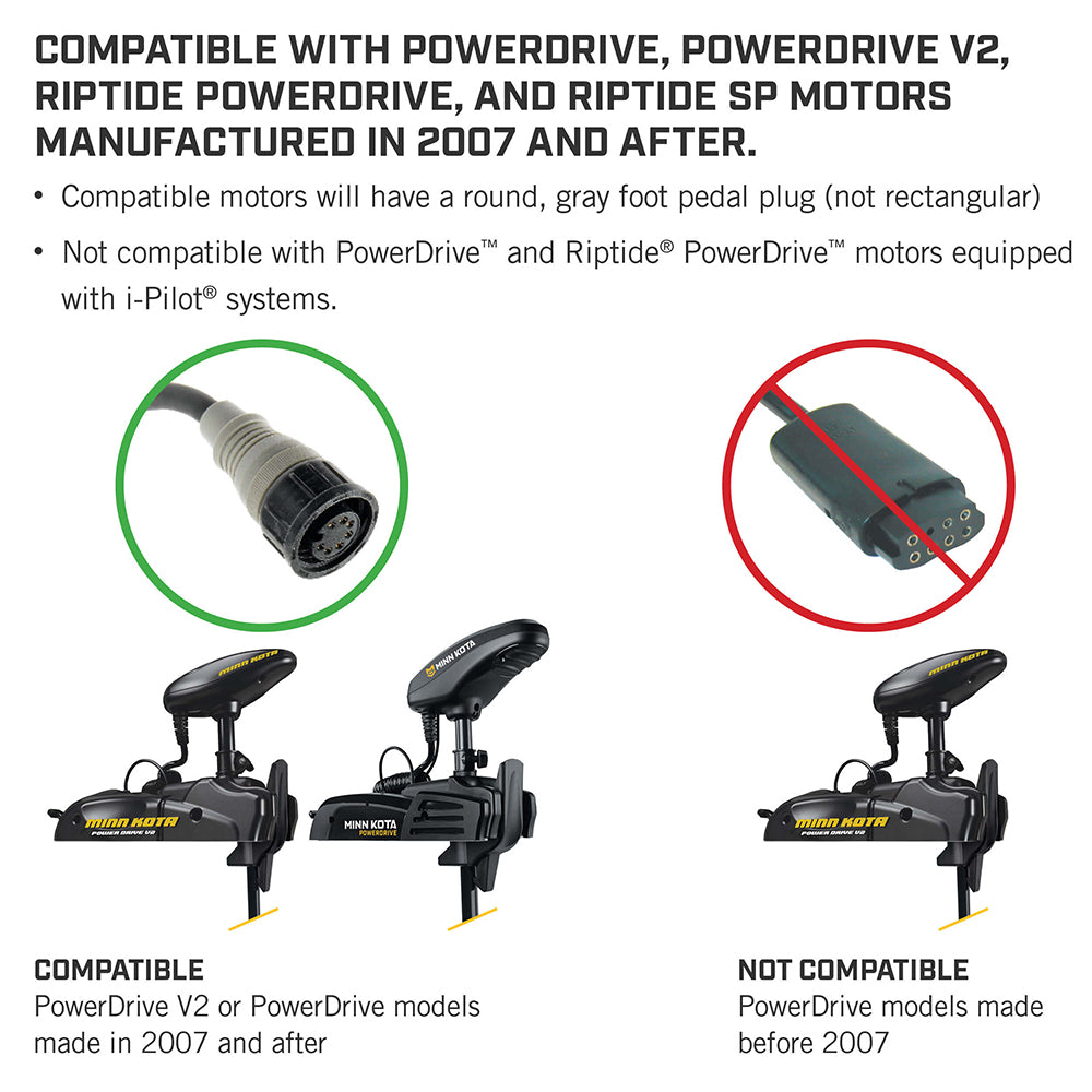 Minn Kota PowerDrive Foot Pedal - ACC Corded [1866070]