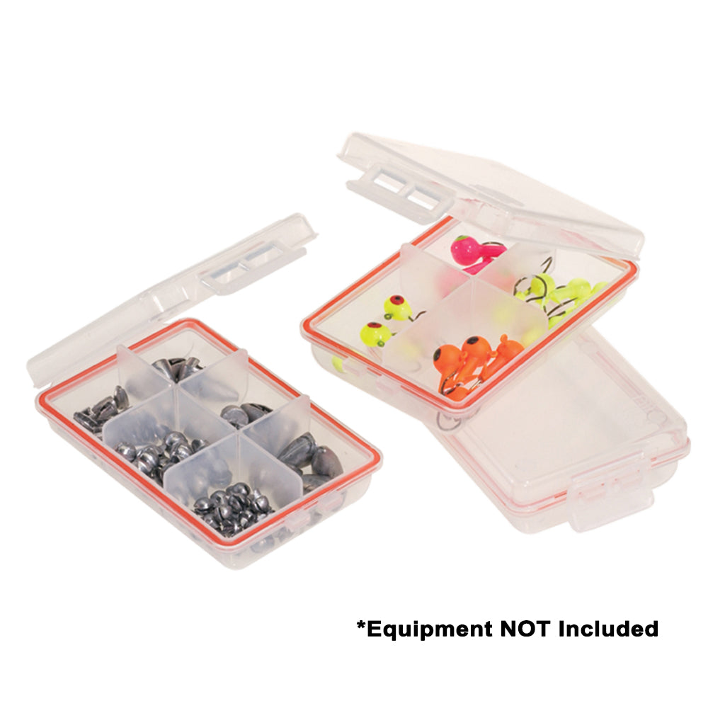 Plano Waterproof Terminal 3-Pack Tackle Boxes - Clear [106100] 1