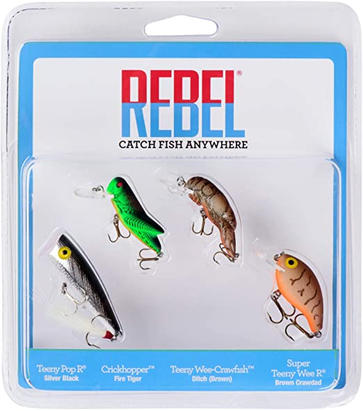 Rebel Classic Critters Lure Kit
