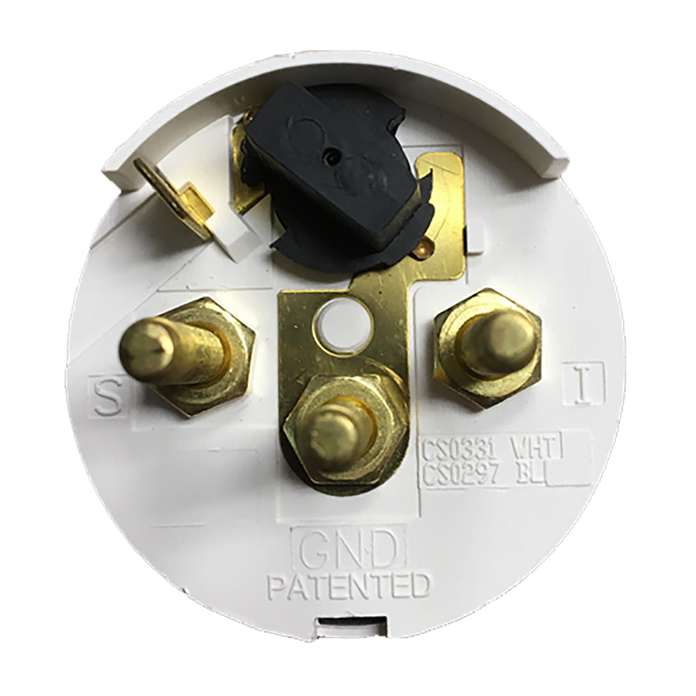 Faria Chesapeake White SS 2" Cylinder Head Temperature Gauge (60-220F) [13806] 3