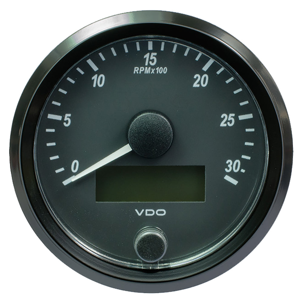 VDO SingleViu 80mm (3-1/8") Tachometer - 3000 RPM [A2C3832980030] 1