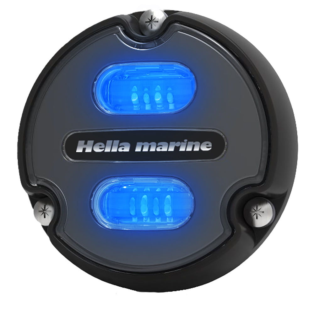 Hella Marine Apelo A1 Blue White Underwater Light - 1800 Lumens - Black Housing - Charcoal Lens [016145-001] 3