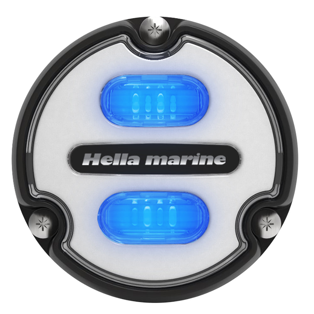Hella Marine Apelo A1 Blue White Underwater Light - 1800 Lumens - Black Housing - White Lens [016145-011] 3