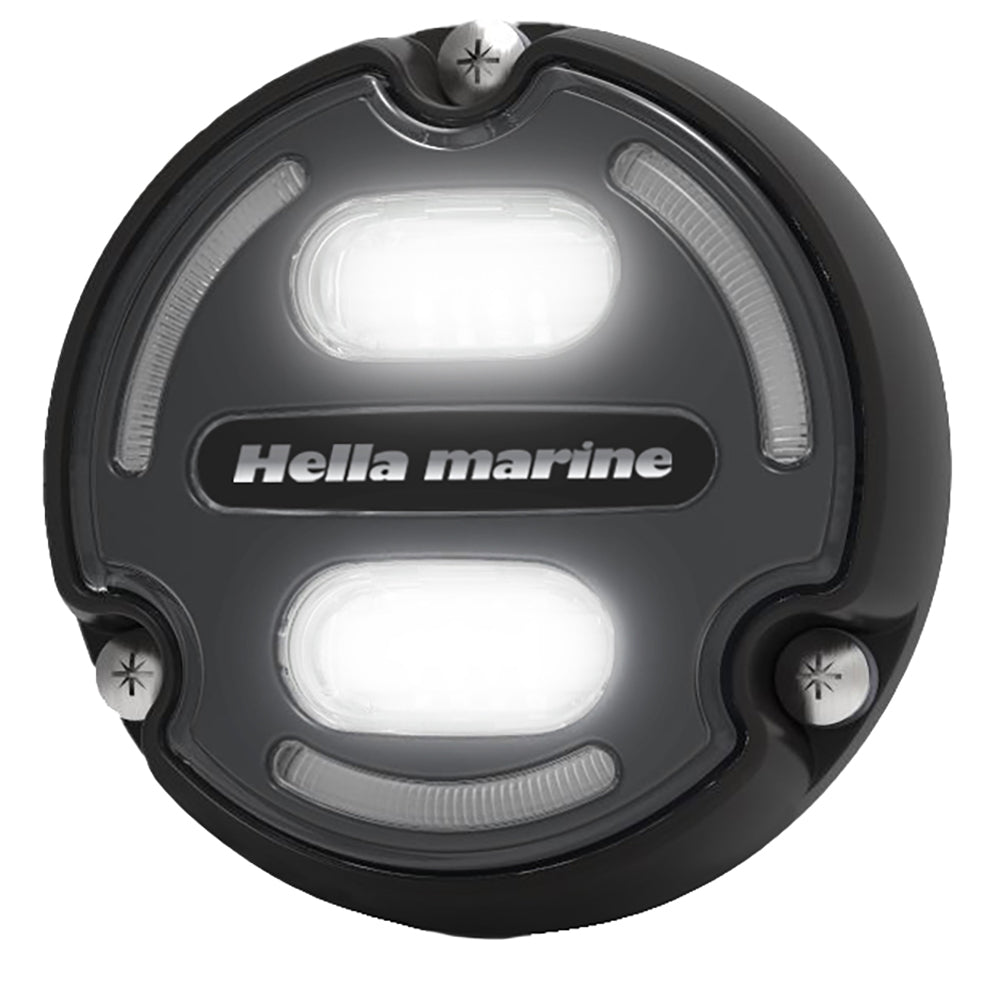 Hella Marine Apelo A2 Blue White Underwater Light - 3000 Lumens - Black Housing - Charcoal Lens w/Edge Light [016147-001] 4