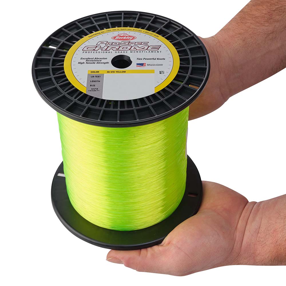 Berkley ProSpec Chrome Hi-Vis Yellow Monofilament - 50 lb - 3000 yds - PSC3B50-HVY [1543674] 3