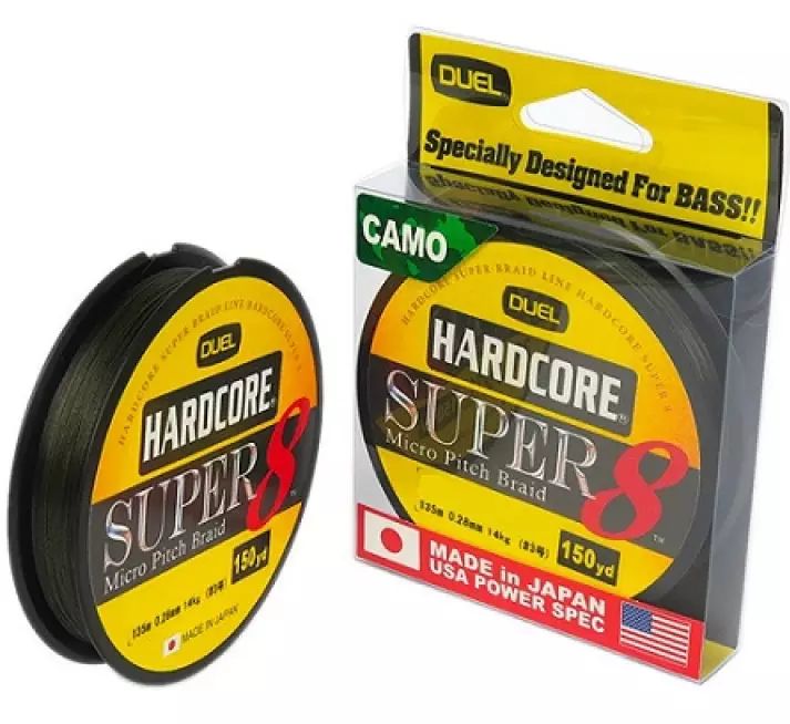 yo-zuri braided fishing line Yo-Zuri Duel HARDCORE SuperBraid 8 Braided Line