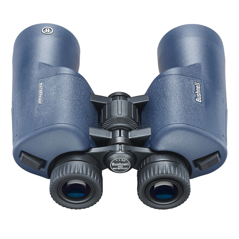 Bushnell 7x50mm H2O Binocular - Dark Blue Porro WP/FP Twist Up Eyecups [157050R] 4