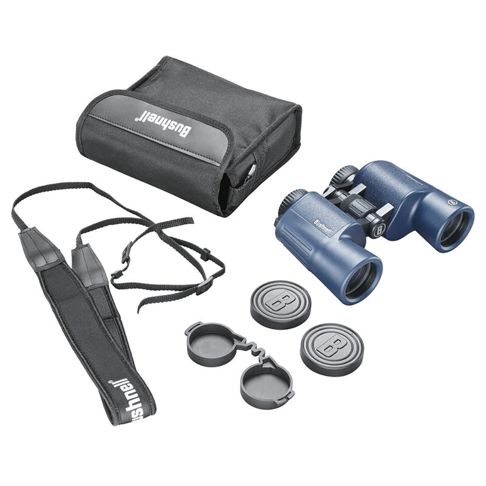 Bushnell 12x42mm H2O Binocular - Dark Blue Porro WP/FP Twist Up Eyecups [134212R] 5
