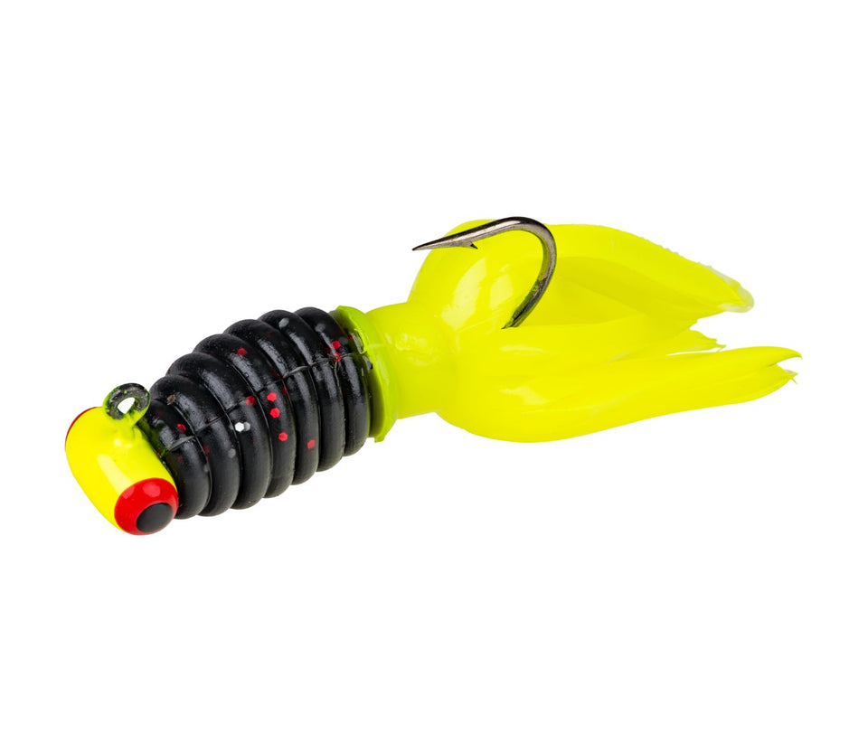 Strike King Mr. Crappie Sausage Heads w/ Crappie Thunder Pre-Rigged Jig Head 1