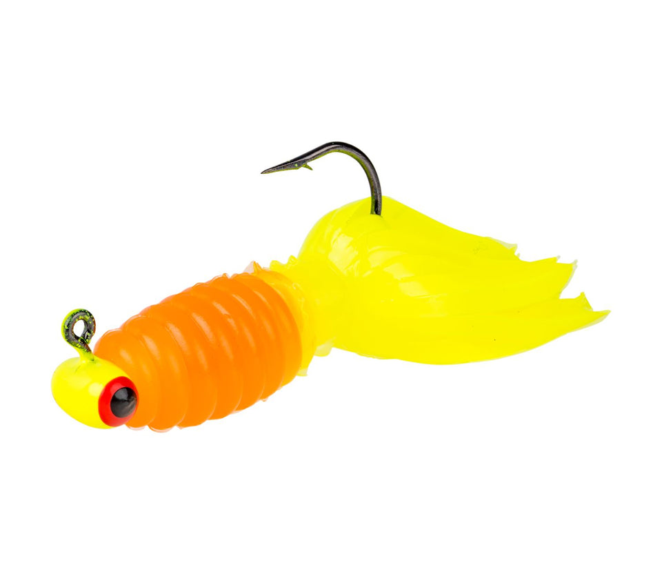 Strike King Mr. Crappie Sausage Heads w/ Crappie Thunder Pre-Rigged Jig Head 3