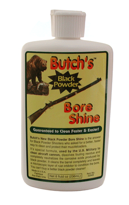 Lyman Butch's Black Powder - Bore Shine 8oz. Bottle