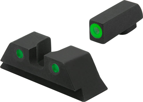 Meprolight Hyper Bright Trit - Set Green-green Stnd Glocks