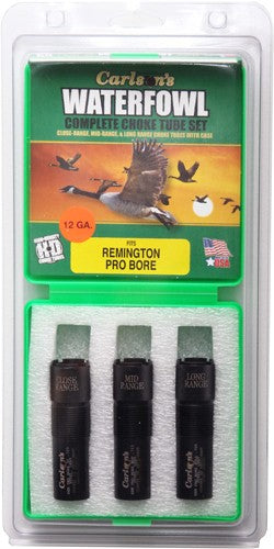 Carlsons Choke Tube Waterfowl - 3pk 12ga C-m-l Range Rem Pro