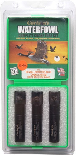 Carlsons Choke Tube Waterfowl - 3pk 12ga C-m-l-range Crio-cri+