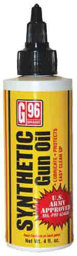 G96 Case Of 12 Synthetic Clp - Gun Oil 4oz. Squeeze Bottle