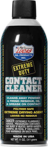 Lucas Oil 11 Oz Extreme Duty - Contact Cleaner Aerosol