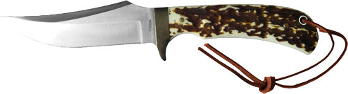 Uncle Henry Knife Staglon 4" - Caper W-leather Sheath 3