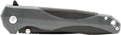 S&w Knife M&p M2.0 2-tone Clip - Folder 3.5" Tanto Fngr Flipper 3