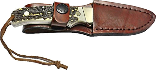 Uncle Henry Knife Staglon 2.8" - Blade W-leather Sheath