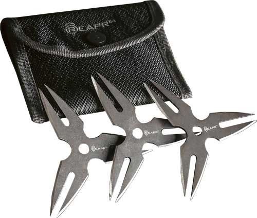 Reapr 3-piece Chuk Knives Set - W/belt Holster 4.25"