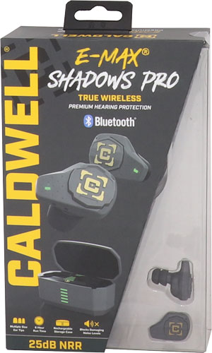 Caldwell E-max Shadow Pro - Electronic Earplugs Bluetooth